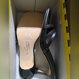 New in Box Circus by Sam Edelman Womens Cecily Black Heels Sandal 8.5 Medium
